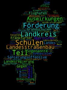 Kleine Anfragen WordCloud, November 2016, Hessen, Alle Parteien